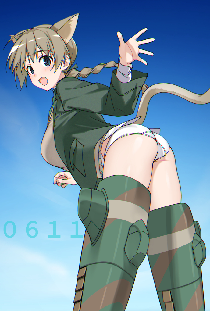 lynette bishop (world witches series and 1 more) drawn by hatakenaka_(kamagabuchi)