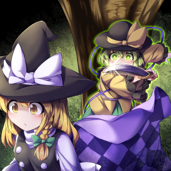 kirisame marisa, komeiji koishi, and mary-san (touhou and 2 more) drawn by fun_bo