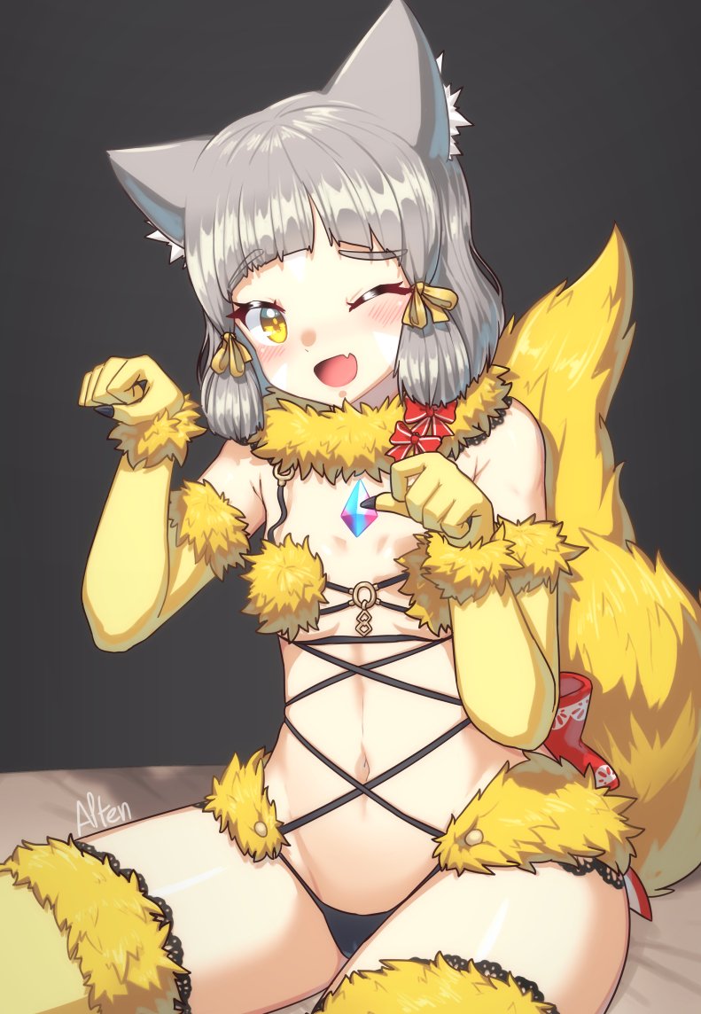 mash kyrielight and nia (fate and 3 more) drawn by alten