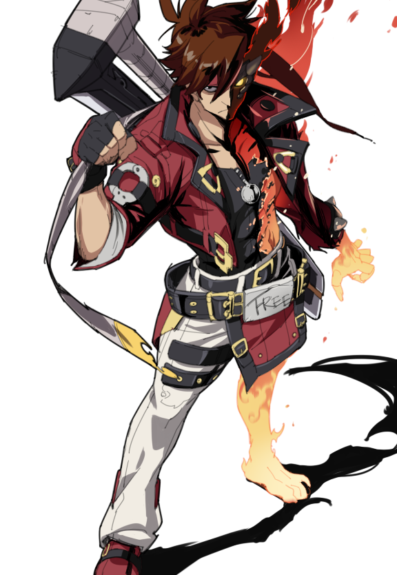 sol badguy (guilty gear and 1 more) drawn by ichimat77760628