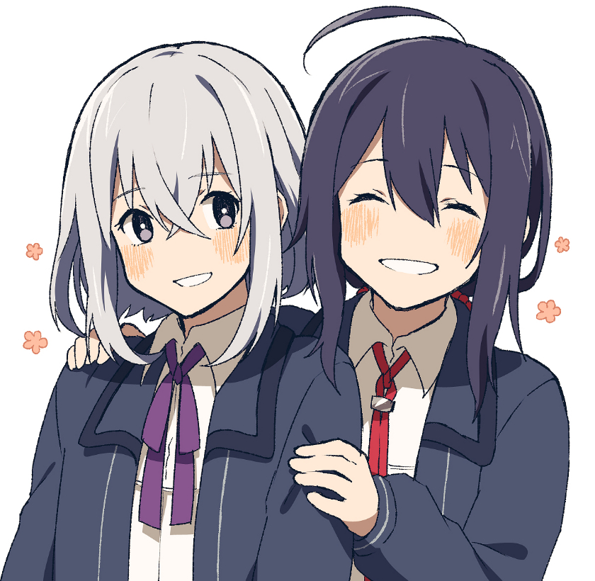 namazuo toushirou and honebami toushirou (touken ranbu) drawn by matsuki_(mikipingpong)