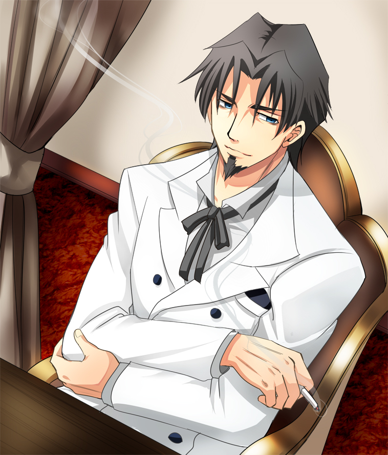 tohsaka tokiomi (fate and 1 more) drawn by nagare