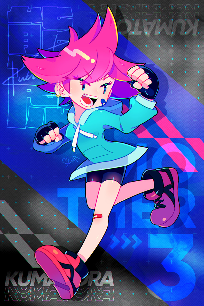 kumatora (mother and 1 more) drawn by otoe_(milkyboy_inc.)