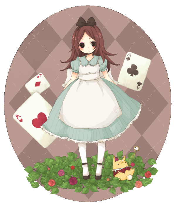 alice (alice's adventures in wonderland) drawn by 1st-mn
