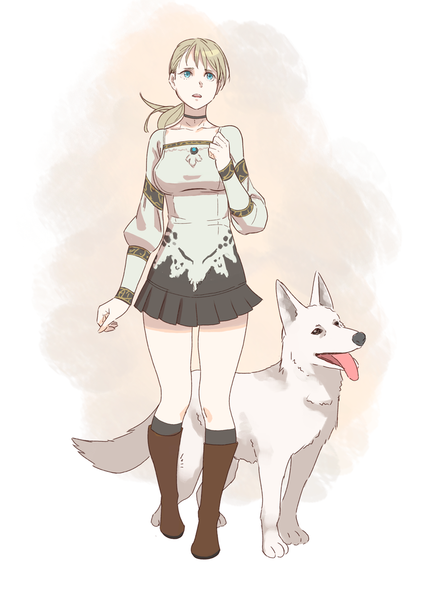 fiona belli and hewie (demento) drawn by yuuji_(and)