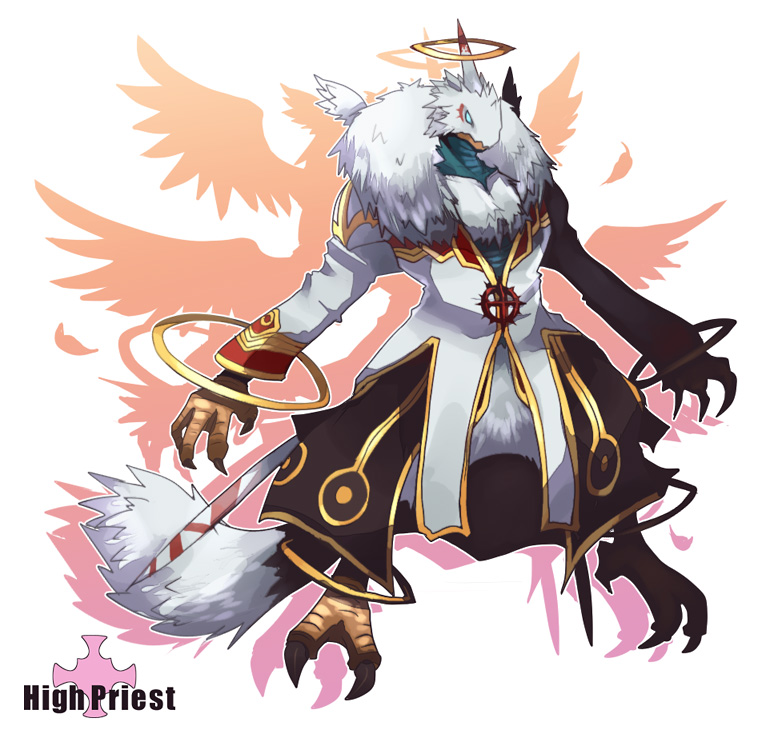 high priest (ragnarok online and 1 more) drawn by emon-yu