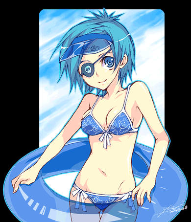 chrome dokuro (katekyo hitman reborn!) drawn by yue_(lov_n_n)