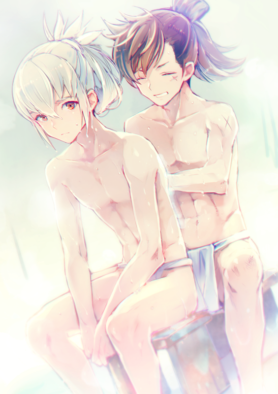 takumi and hinata (fire emblem and 1 more) drawn by miyuki_ruria