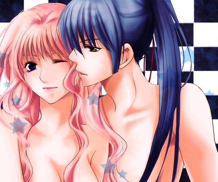 sheryl nome and saotome alto (macross and 1 more) drawn by dcvermeer