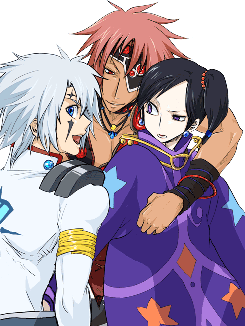 senel coolidge, jay, and moses sandor (tales of and 1 more) drawn by m_c_ympc