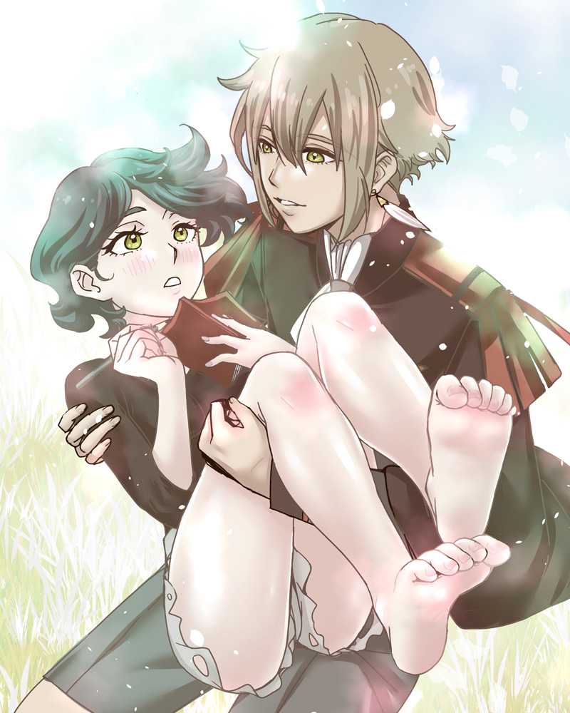 elan ceres and norea du noc (gundam and 1 more) drawn by touya_(msdonuts18)
