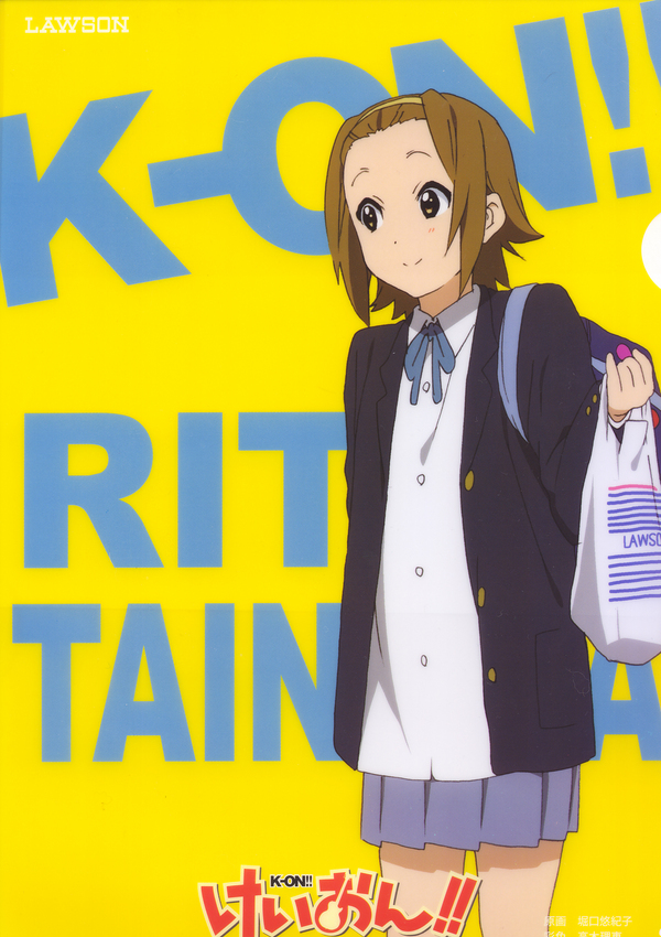 tainaka ritsu (k-on! and 1 more) drawn by horiguchi_yukiko