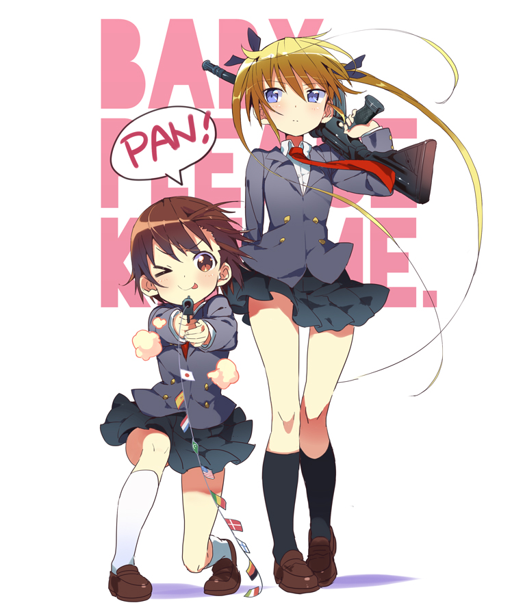 sonya and oribe yasuna (kill me baby) drawn by rassie_s