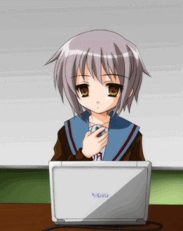 nagato yuki (suzumiya haruhi no yuuutsu) drawn by naoe_kana