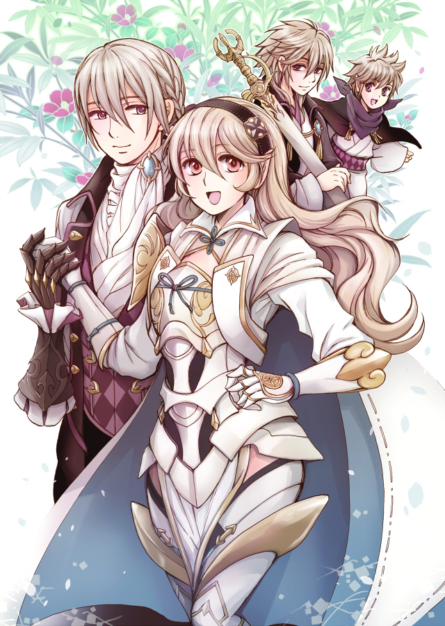 female corrin, jakob, female kana, and dwyer (fire emblem and 1 more) drawn by alicest0113