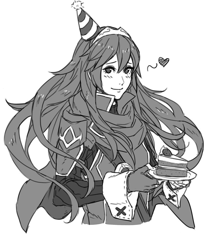 lucina (fire emblem and 1 more) drawn by kamu_(kamuuei)