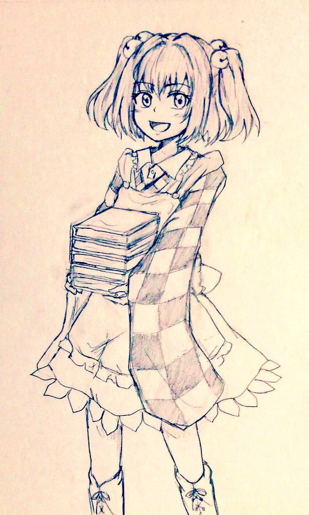 motoori kosuzu (touhou) drawn by d-m_(dii_emu)