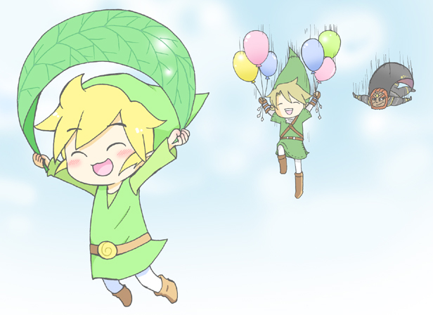 link, toon link, and ganondorf (the legend of zelda and 4 more) drawn by lip_(coco)