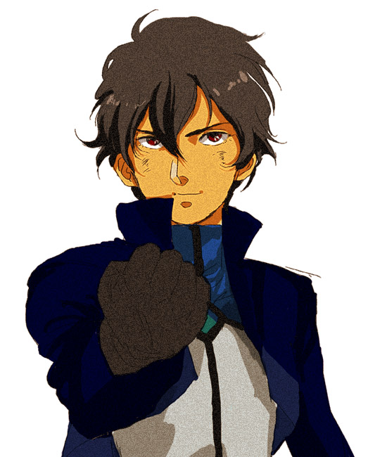 setsuna f. seiei (gundam and 1 more) drawn by zigharii