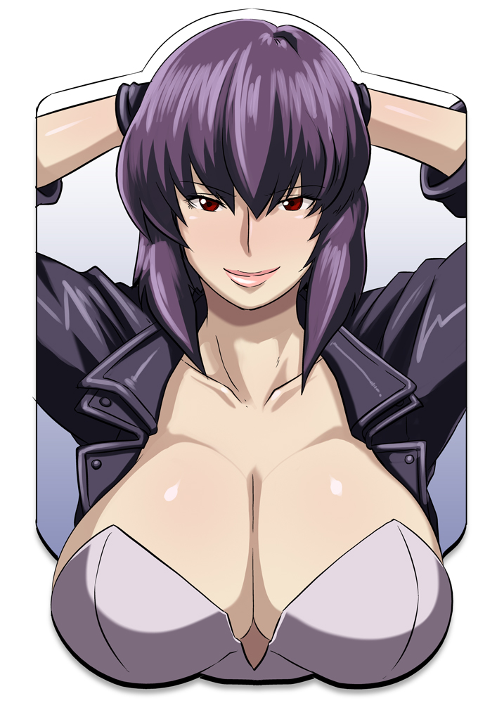 kusanagi motoko (ghost in the shell) drawn by butcha-u