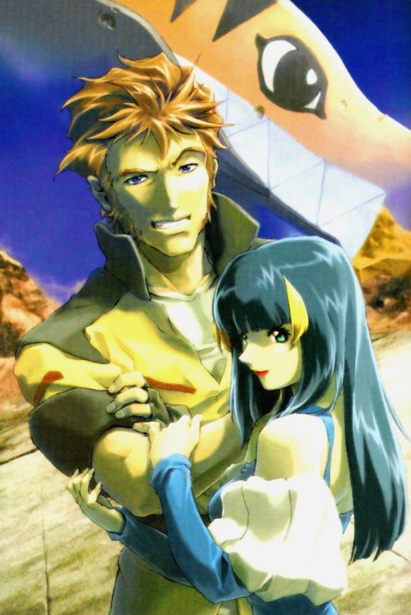 andrew waltfeld and aisha (gundam and 1 more)
