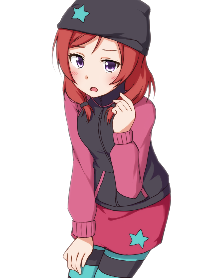nishikino maki (love live! and 1 more) drawn by mohya