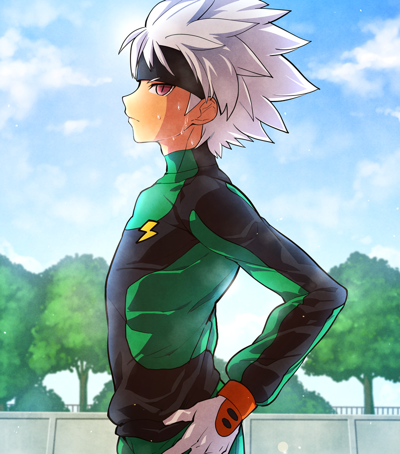 ibuki munemasa (inazuma eleven and 2 more) drawn by yamaki_suzume