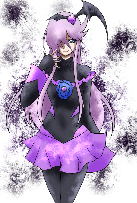 tsukikage yuri and cure moonlight (precure and 2 more) drawn by tsukikage_oyama
