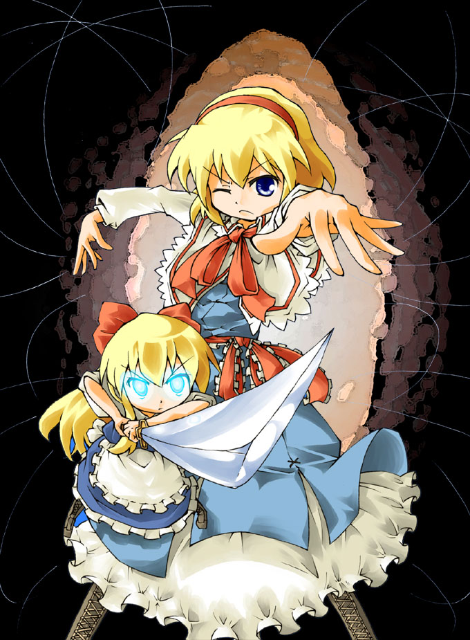 alice margatroid and shanghai doll (touhou) drawn by harada_(sansei_rain)