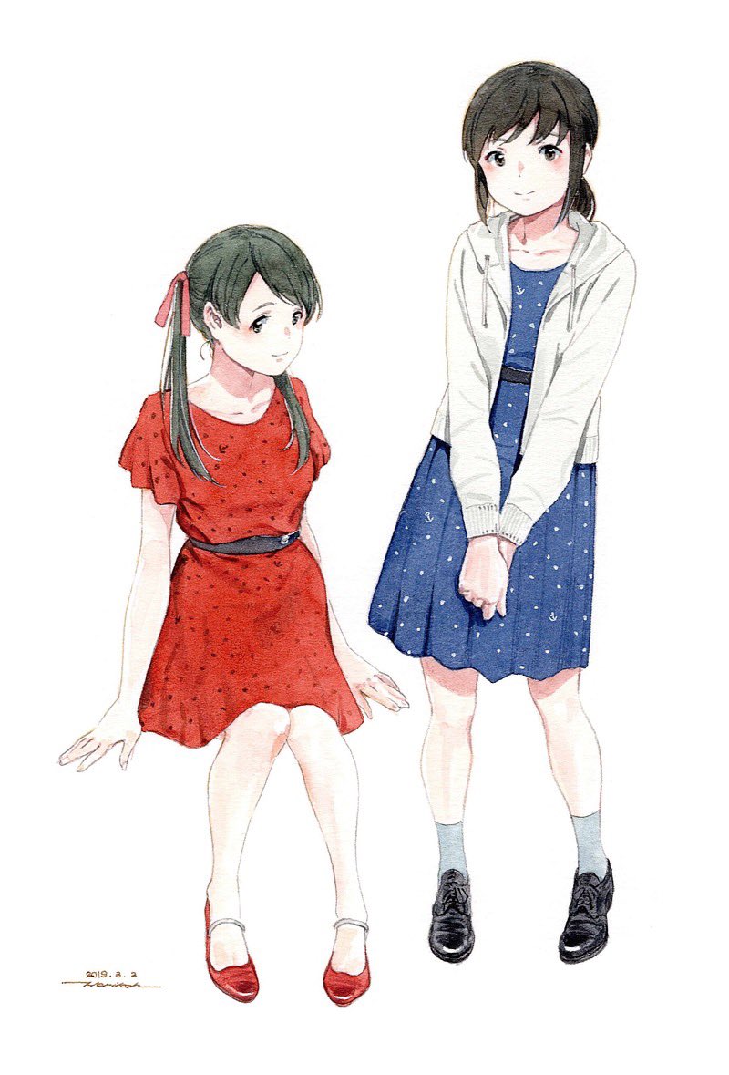 fubuki and mikuma (kantai collection) drawn by horikou