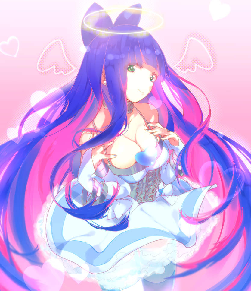 stocking (panty & stocking with garterbelt) drawn by aguri_(aguri0406-aoi)
