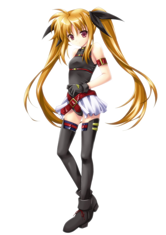 fate testarossa (lyrical nanoha and 2 more) drawn by katase_kai