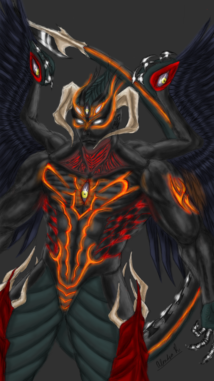 kazama jin and devil jin (tekken and 1 more) drawn by tekkenmastera