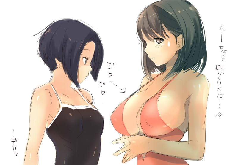 anegasaki nene and kobayakawa rinko (love plus) drawn by taira_tsukune