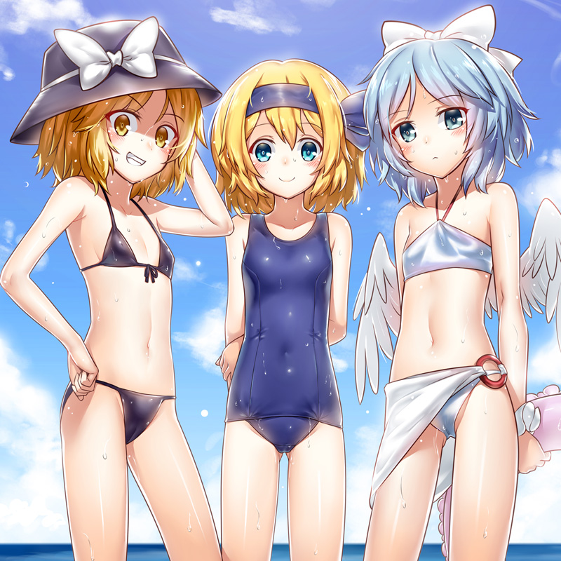 alice margatroid, mai, and yuki (touhou) drawn by bobomaster