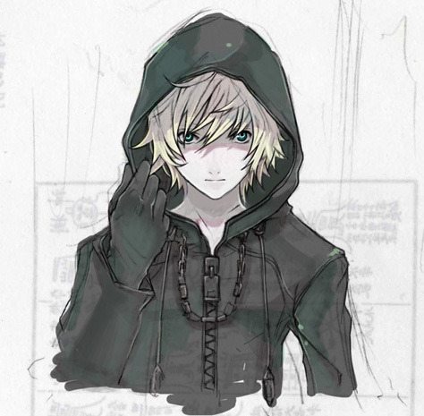roxas (kingdom hearts and 1 more) drawn by katou_(one03)