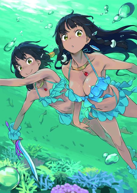tiona hyryute and tione hyryute (dungeon ni deai wo motomeru no wa machigatteiru darou ka and 1 more) drawn by haimura_kiyotaka