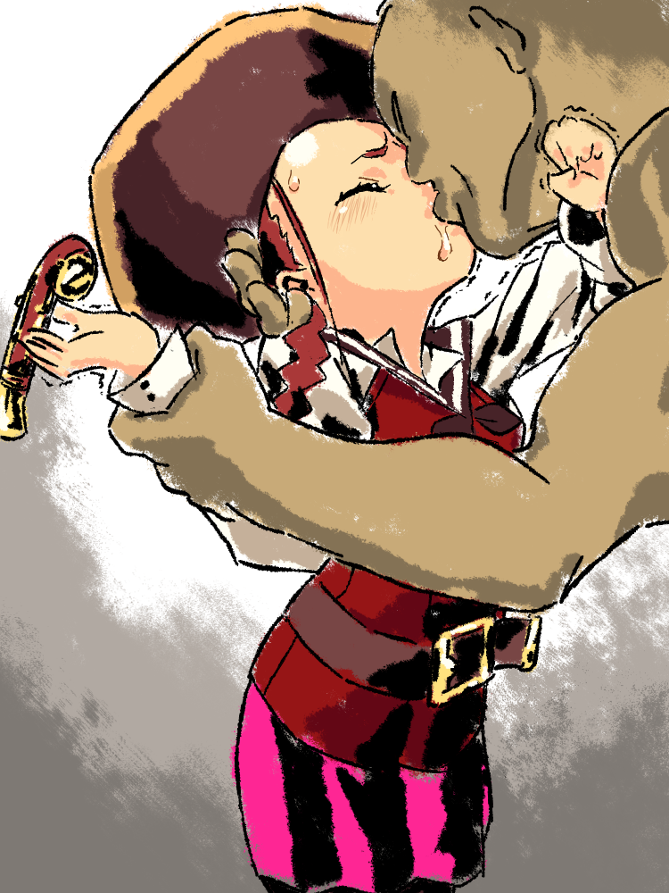 pirate and pirate 4 (sekaiju no meikyuu and 1 more) drawn by eisu_(eith)