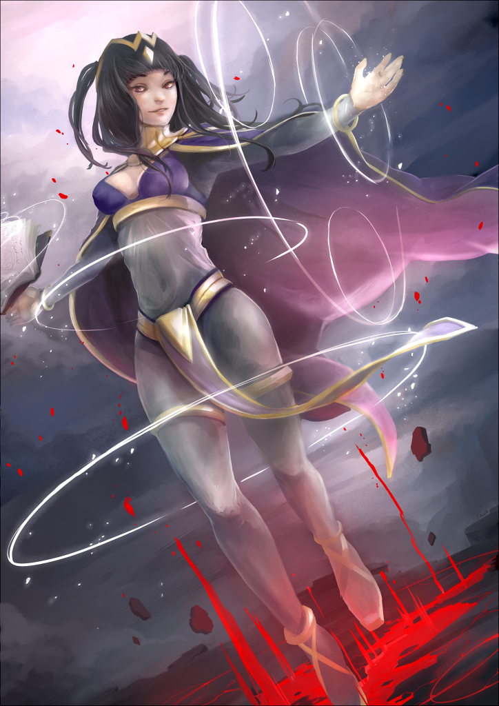 tharja (fire emblem and 1 more) drawn by alexiussana