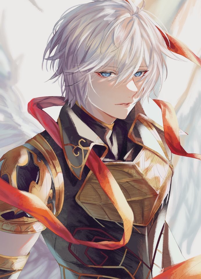 lucifer (granblue fantasy and 1 more) drawn by omotim000