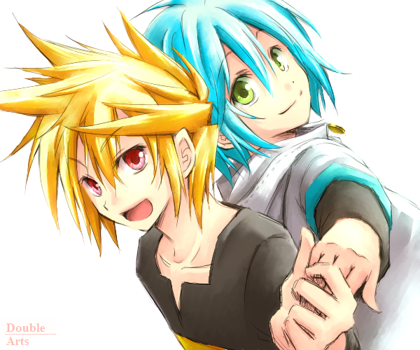 figarette elraine and kiri luchile (double arts) drawn by soreshia