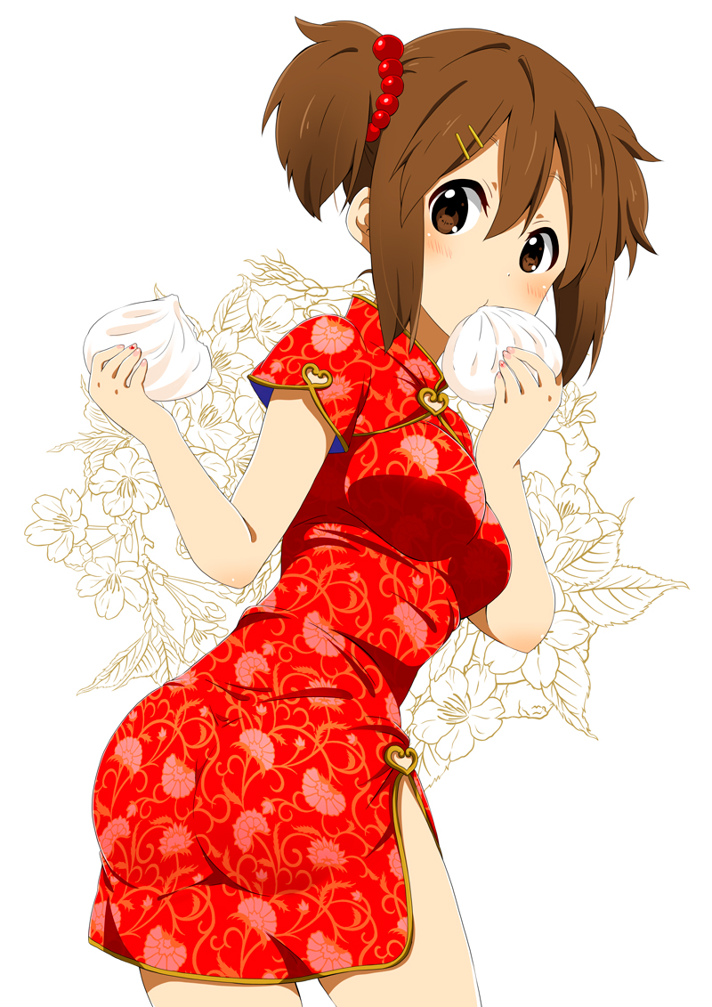 hirasawa yui (k-on!) drawn by ragho_no_erika