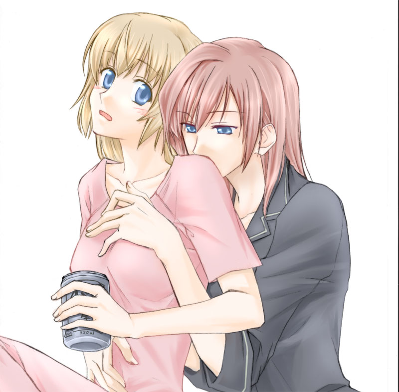 sawai kaori and ootsuka hatsumi (hakuisei ren'ai shoukougun) drawn by fervent_idiot