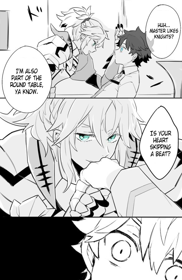 fujimaru ritsuka and mordred (fate and 1 more)