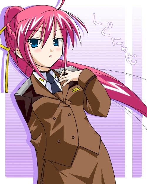 signum (lyrical nanoha and 1 more) drawn by mizuno_kurage