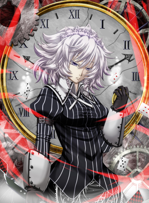 izayoi sakuya (touhou and 3 more) drawn by archienemy