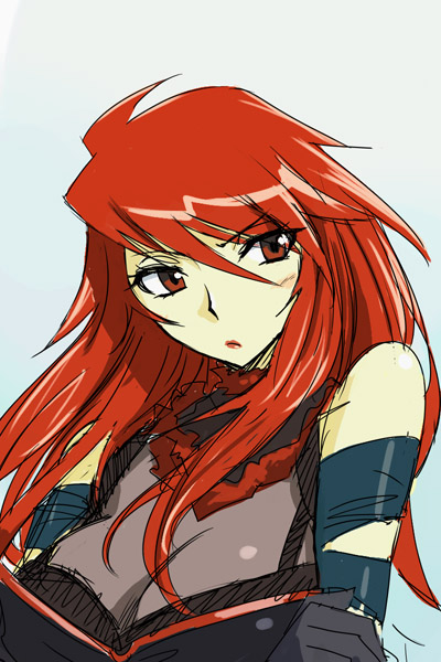 kagura shion (wrestle angels and 1 more) drawn by michael_f91