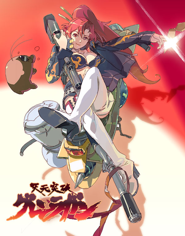 yoko littner (tengen toppa gurren lagann) drawn by 119