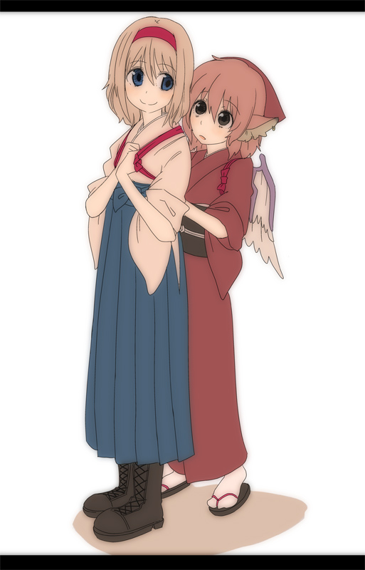 alice margatroid, mystia lorelei, and okamisty (touhou) drawn by cream_(nipakupa)