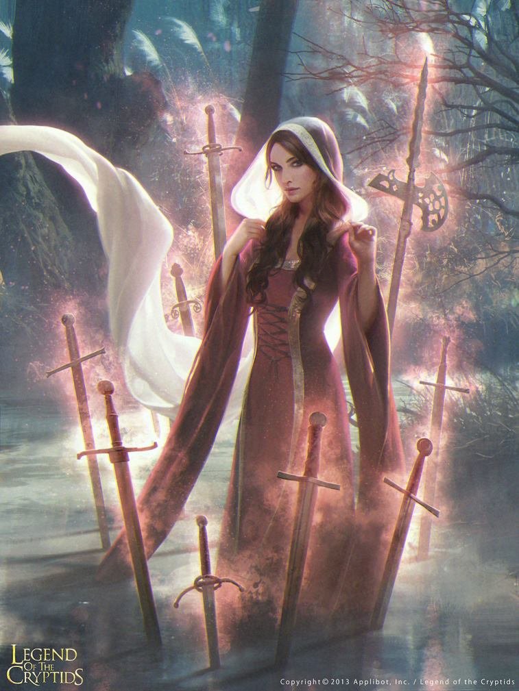 lady of the lake (legend of the cryptids and 1 more) drawn by jana_schirmer